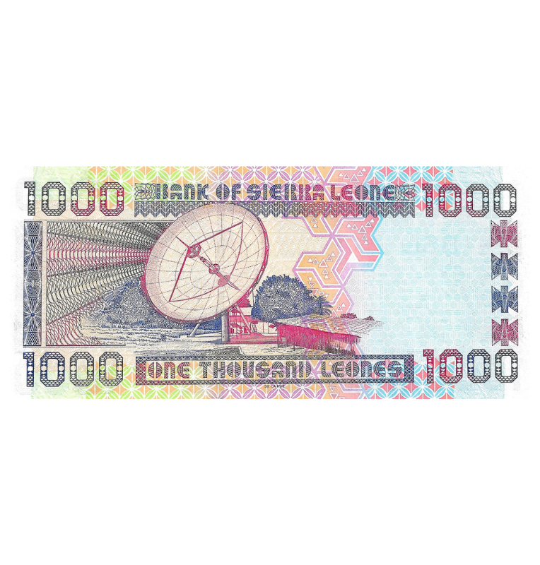 Sierra leona 1.000 Leones 2002 Pick 24a
